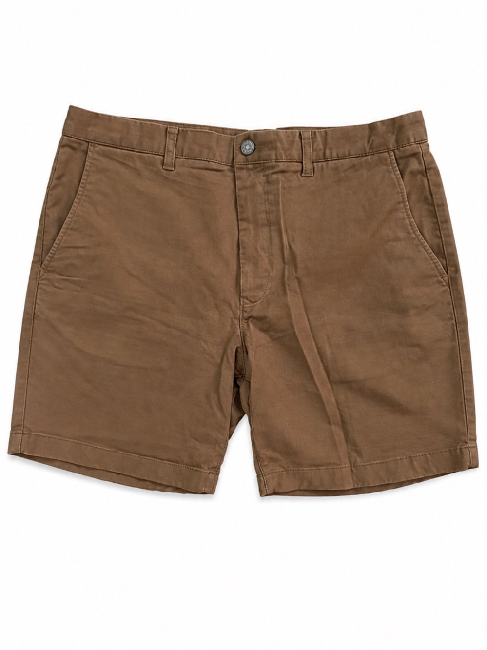 Bonobos Slim Men's Brown Chino Shorts 7in Size 38